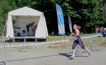 Rebecka, snabbast vid Sprint SM kvalet i Sundsvall