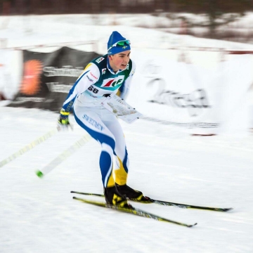 Olle Grywenz är uttagen till JVM i skidorientering 