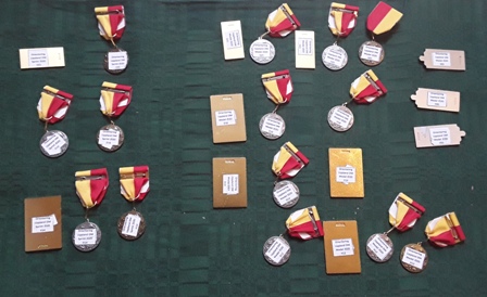 Det blev 25 st medaljer till Linnélöpare vid DM medel och sprint 2020